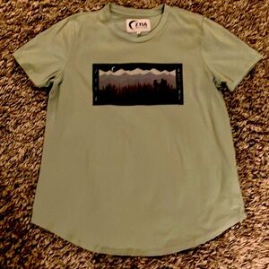 Zyia Active Green T Shirt Women’s L